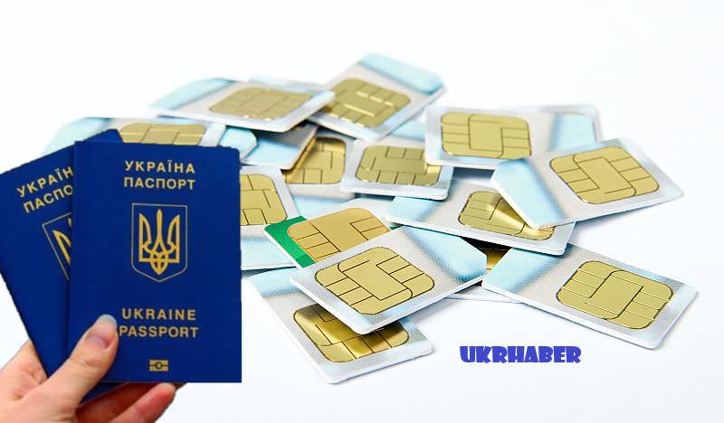Ukraynalılar da artık SIM kartlarını isme kayıtlı hale getirmek zorunda