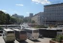 Kiev otobüsler protesto