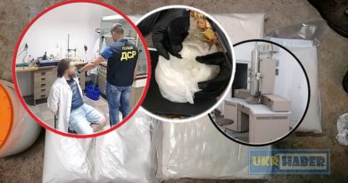 Lviv'de bir üniversitede polis uyuşturucu laboratuvarı buldu
