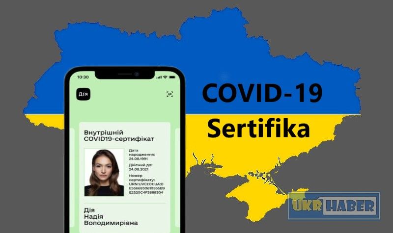Ukrayna COVID aşı sertifikasının geçerlilik süresini kısalttı